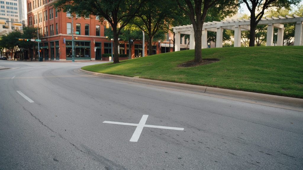 Elm Street and the Grassy Knoll, Dealey Plaza