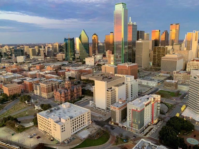 Downtown Dallas seen from Reunion Tower